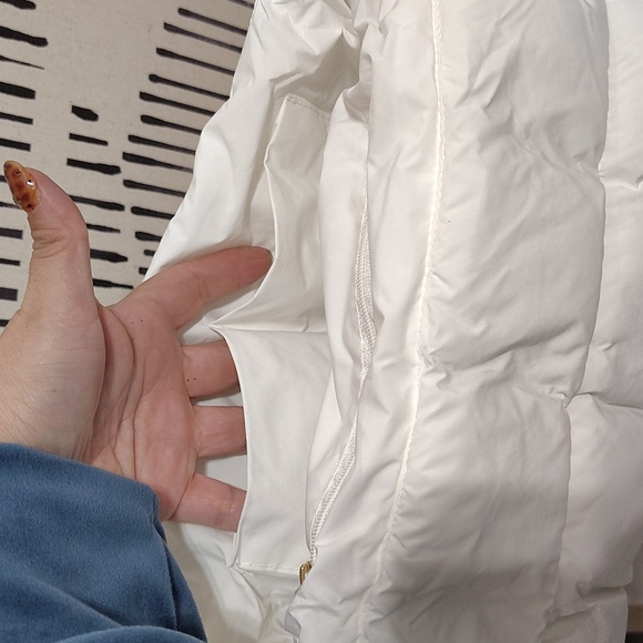 New White Puffer Shoulder/Crossbody Bag - Picture 10 of 11